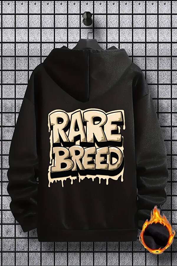 Rare Breed Grafiti Baskılı Unisex Oversize Sweatshirt - 3 Al 1 Öde