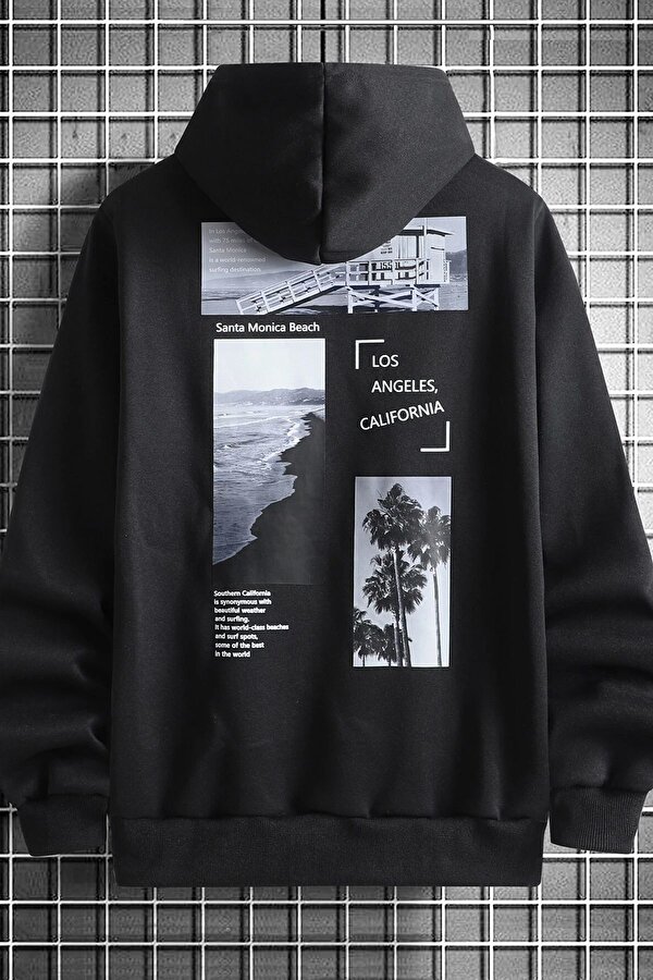 Unisex Santa Monica Beach Oversize Sweatshirt