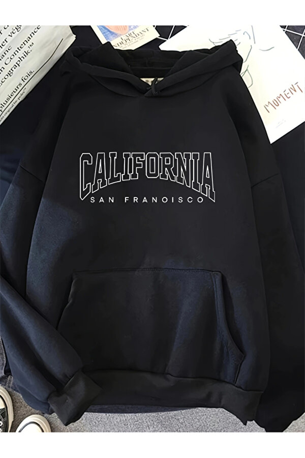 Unisex San Fransisco Baskılı Oversize Sweatshirt - FLO 3 Al 1 Öde