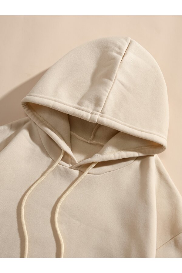 Unisex Rome Italy Baskılı Oversize Sweatshirt