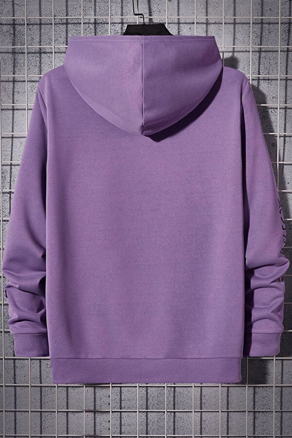 Unisex Boston Baskılı Sweatshirt