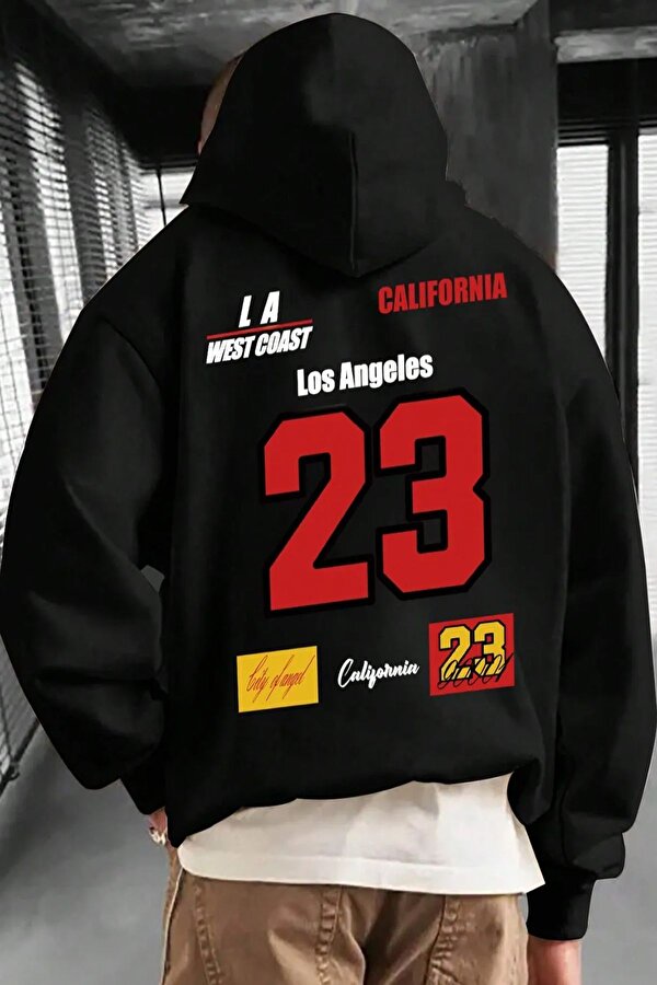 California 23 Baskılı Oversize Sweatshirt - FLO 3 Al 1 Öde