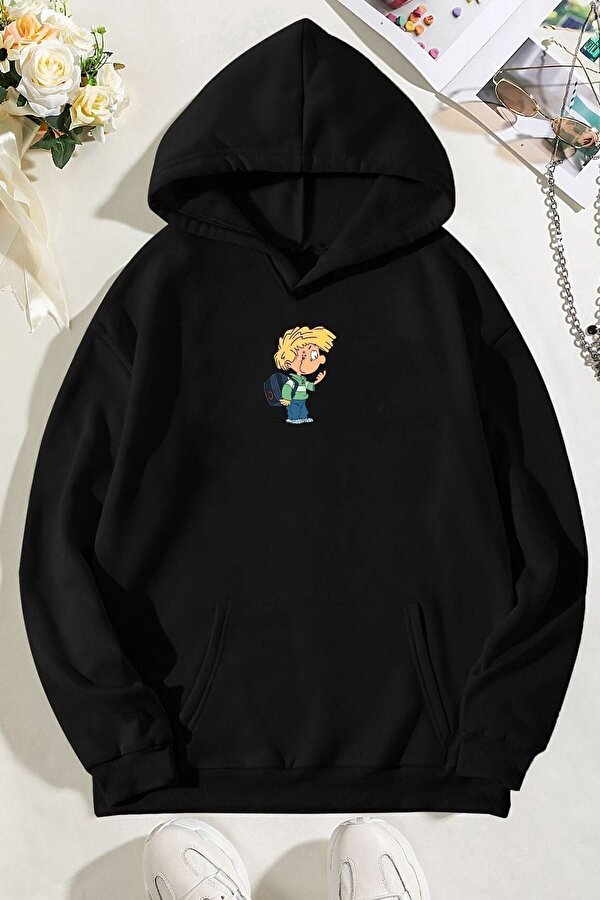 Unisex Cedric Üzümlü Kekim Baskılı Sweatshirt - 3 Al 1 Öde