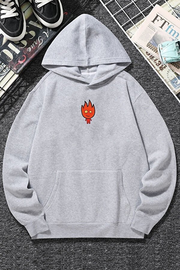 Unisex Ateş Avatar Baskılı Sweatshirt - FLO 3 Al 1 Öde