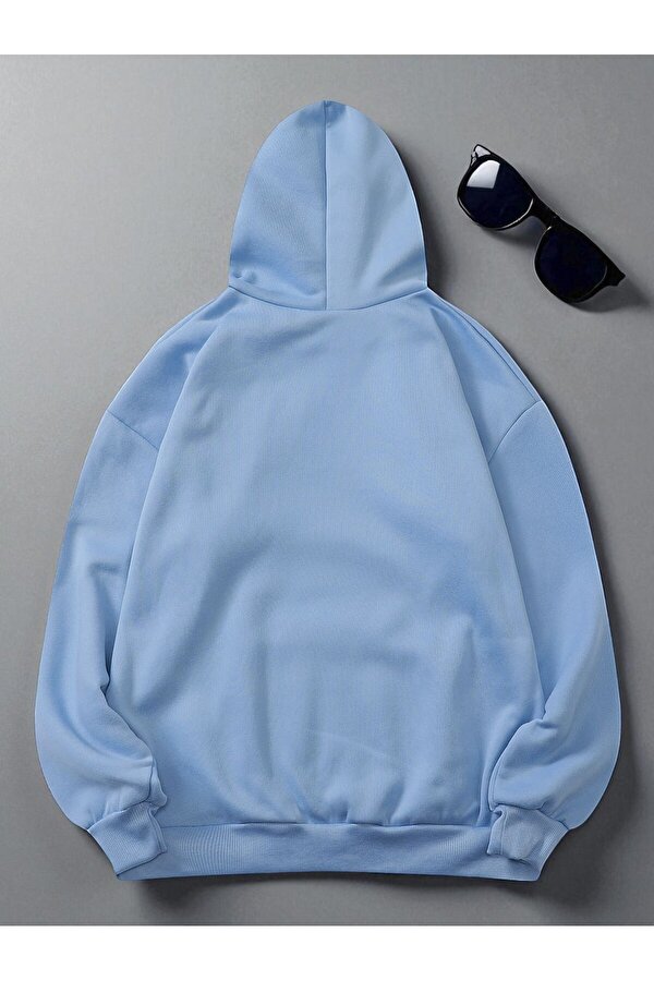 Mood Baskılı Oversize Sweatshirt