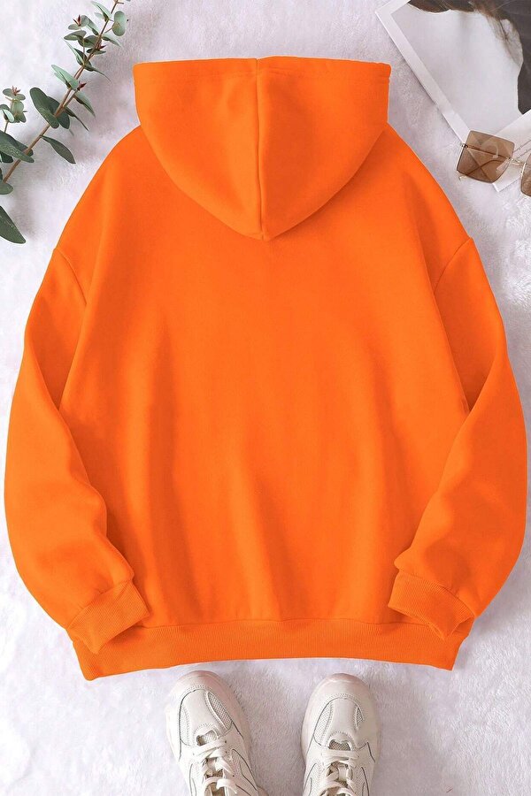 California Baskılı Oversize Sweatshirt