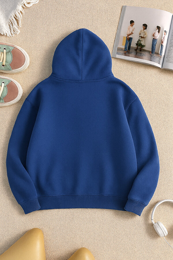 Unisex Future Baskılı Oversize Sweatshirt