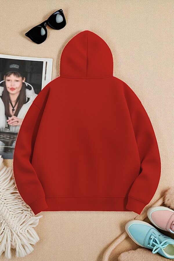 Unisex DONT OVER THINK Tasarım Basklı Sweatshirt