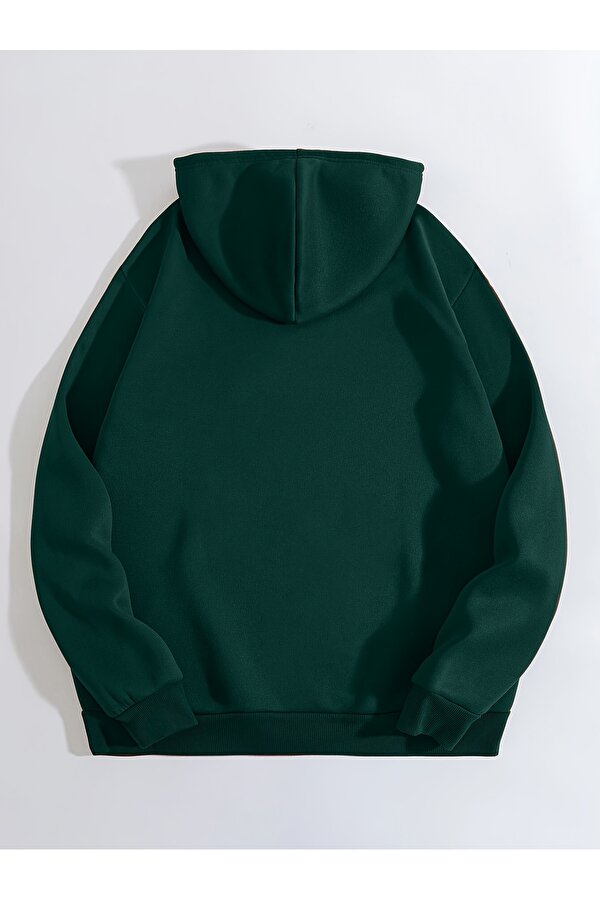 Unisex Sinirli Duffy Baskılı Oversize Sweatshirt