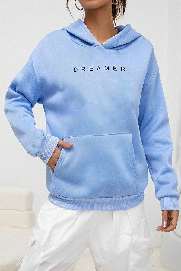 Dreamer Baskılı Oversize Sweatshirt - 3 Al 1 Öde