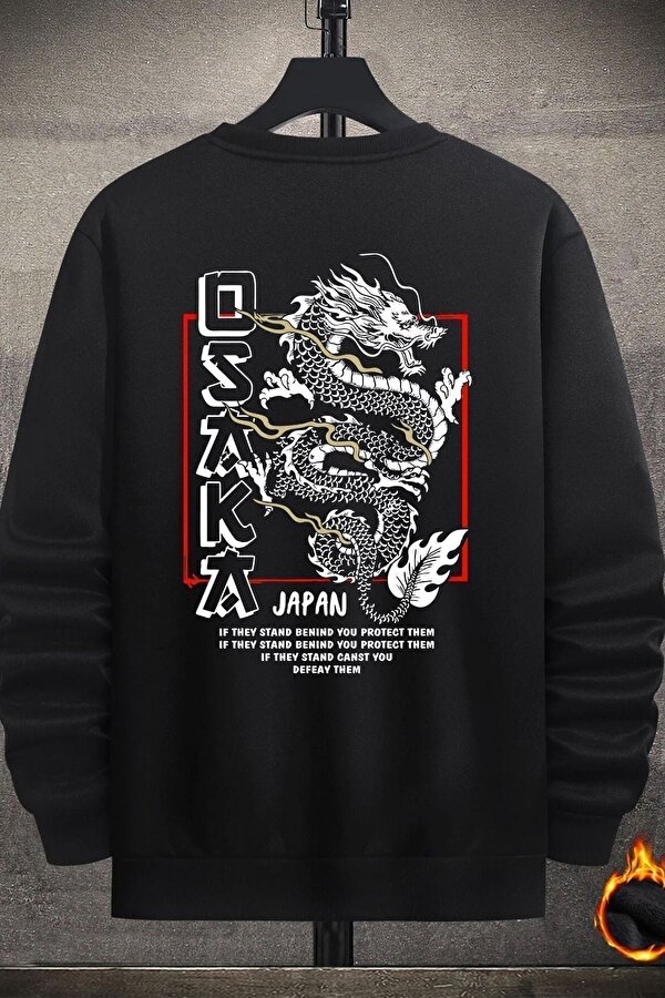 Unisex Osaka Bisiklet Yaka Sweatshirt - FLO 3 Al 1 Öde