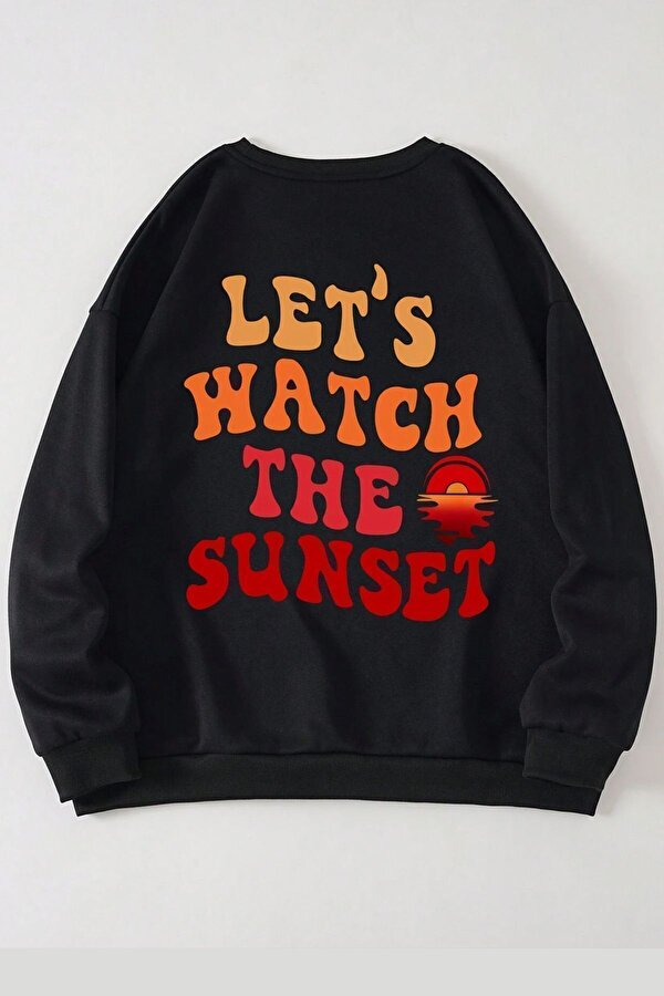 Unisex Let's Baskılı Bisiklet Yaka Sweatshirt - FLO 3 Al 1 Öde