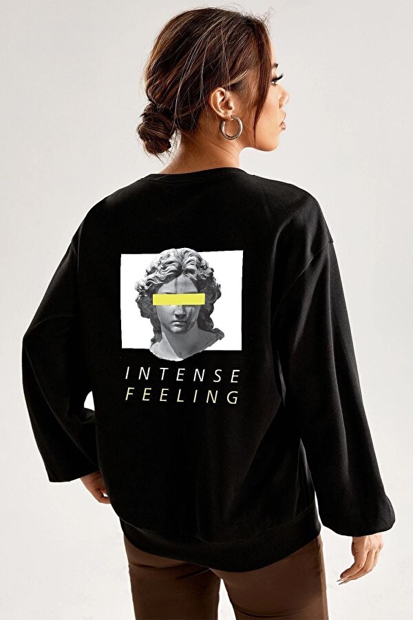 Unisex Aesthetic Baskılı Bisiklet Yaka Sweatshirt - FLO 3 Al 1 Öde