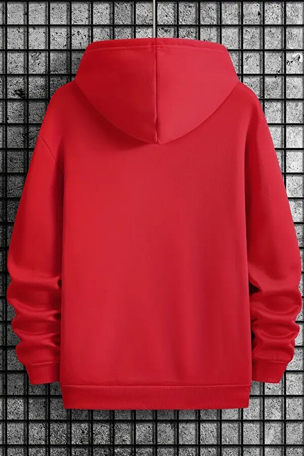 Milano Baskılı Oversize Sweatshirt