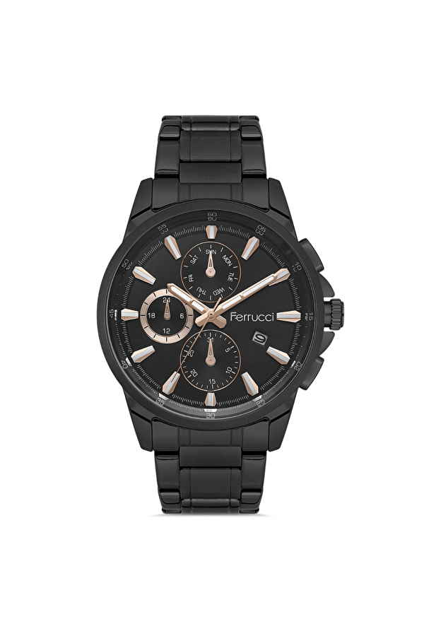 FER.03596M.03 Çelik Kordon Erkek Kol Saati