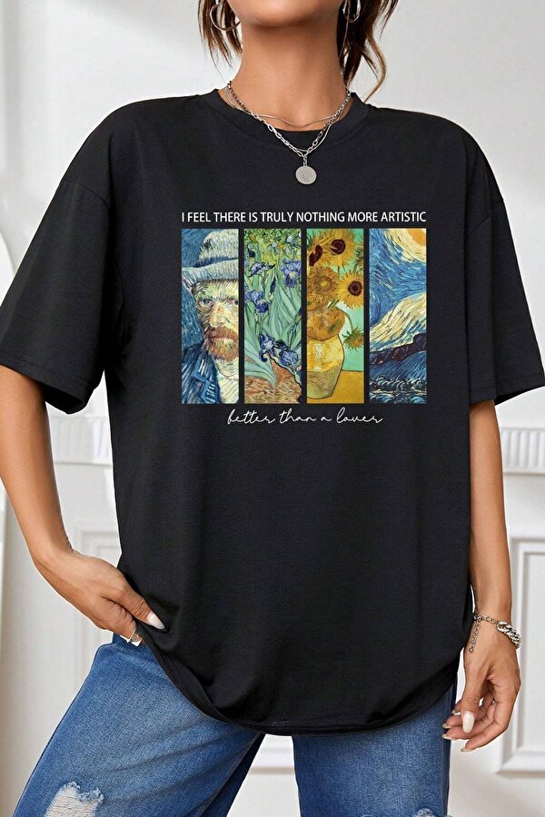 Unisex Artistic Baskılı Tasarım Tshirt - 3 Al 1 Öde