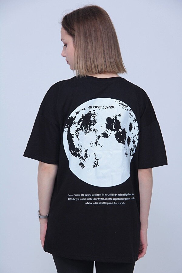 The Moon Sırt Baskılı Tshirt - FLO 3 Al 1 Öde