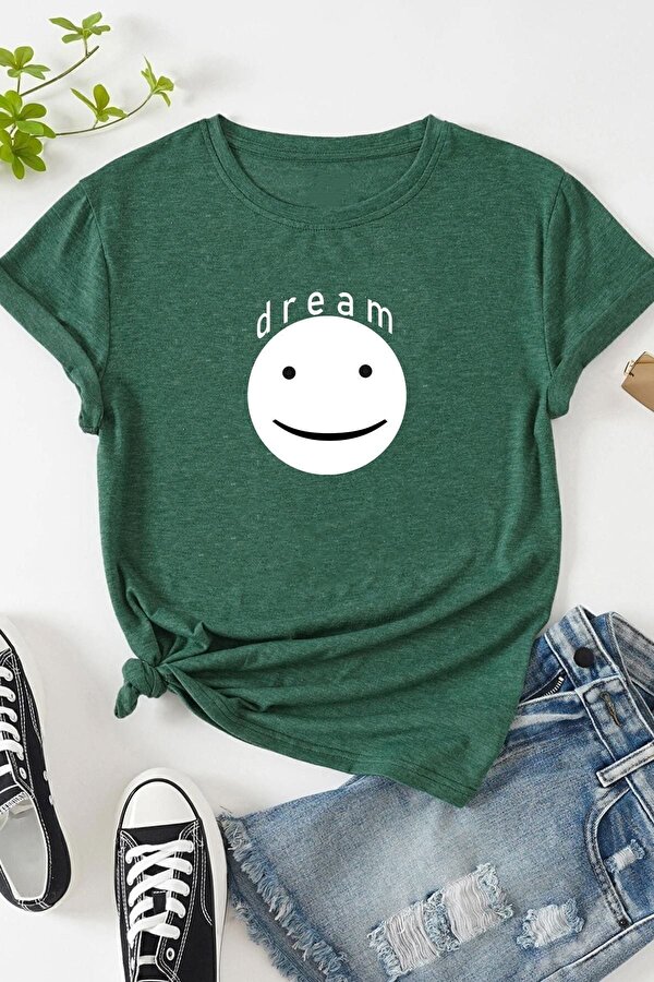 Unisex Dream Baskılı T-shirt - 3 Al 1 Öde