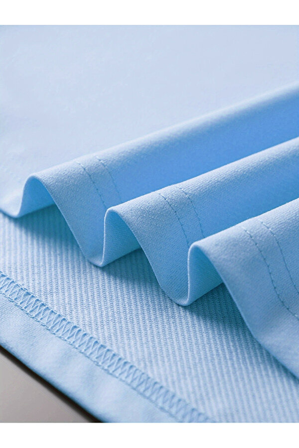 Unisex Face The Future Baskılı Oversize Tshirt