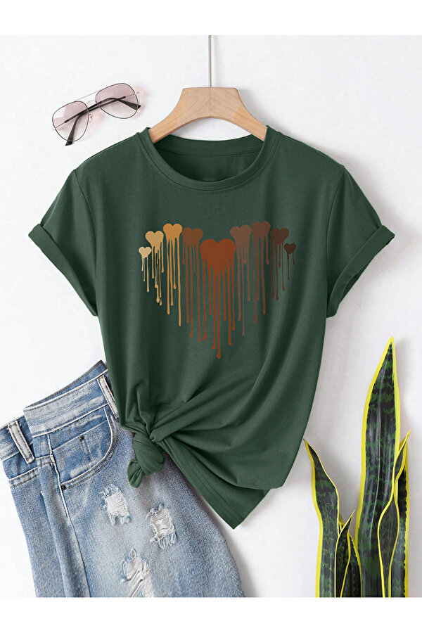 Eriyen Kalpler Baskılı Tasarım Tshirt