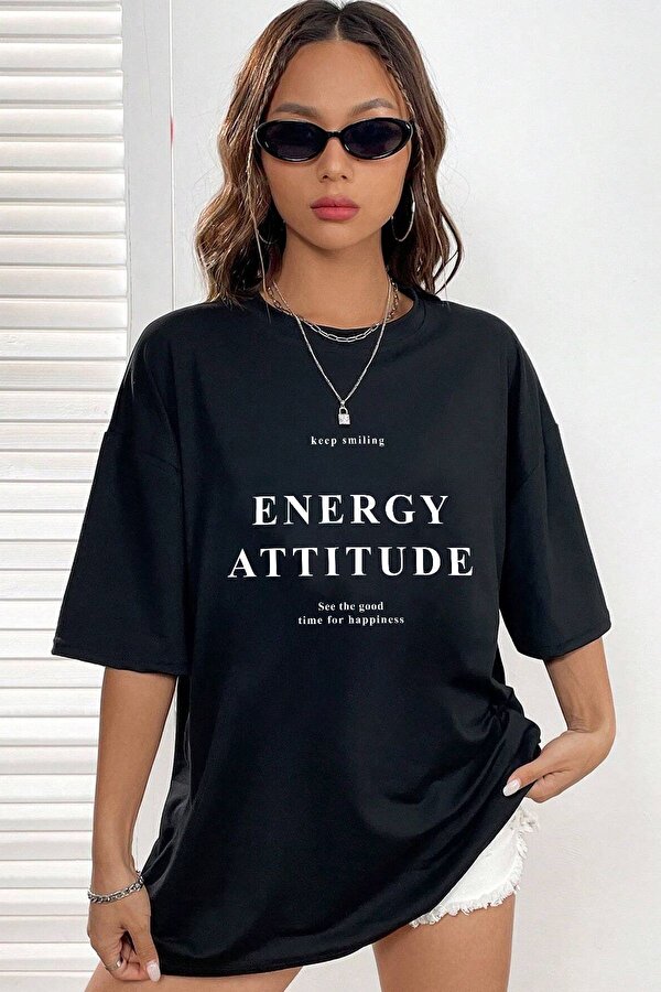 Unisex Energy Baskılı Tasarım Tshirt - 3 Al 1 Öde