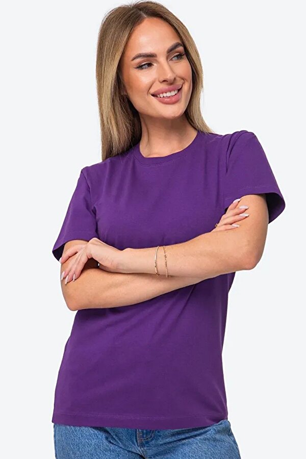 Unisex  Pamuklu Oversize Basic Tshirt