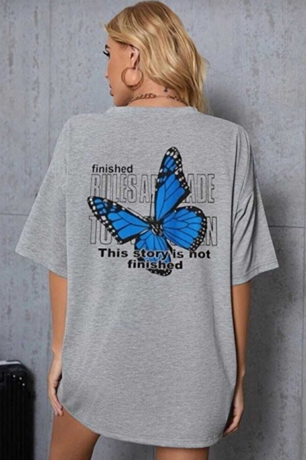 Sırt Baskılı Tasarım Tshirt