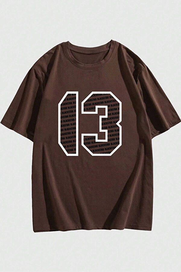 Erkek 13 Baskılı Oversize Tshirt - FLO 3 Al 1 Öde