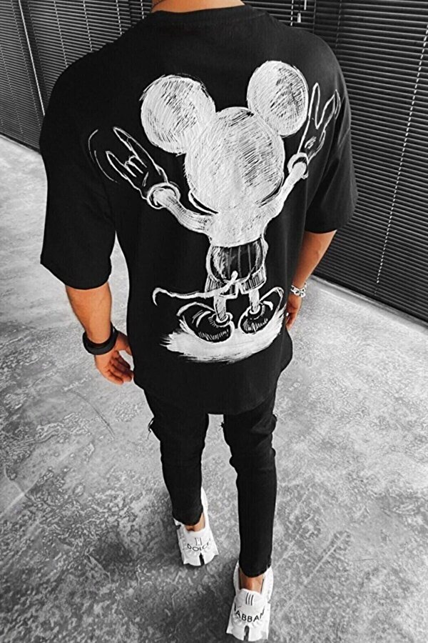 Sırt Baskılı Tasarım Tshirt - FLO 3 Al 1 Öde