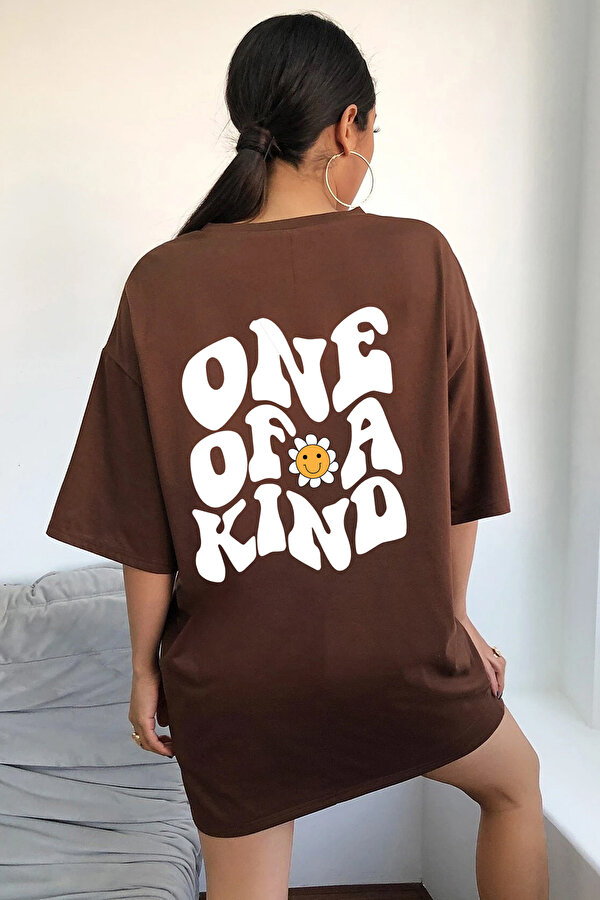 Unisex One Of A Kind Baskılı Tasarım Tshirt - FLO 3 Al 1 Öde