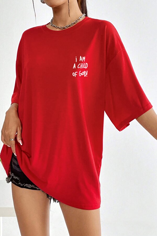 Unisex Of God Baskılı Tasarım Tshirt - FLO 3 Al 1 Öde