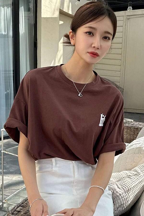 Unisex Life Baskılı T-shirt