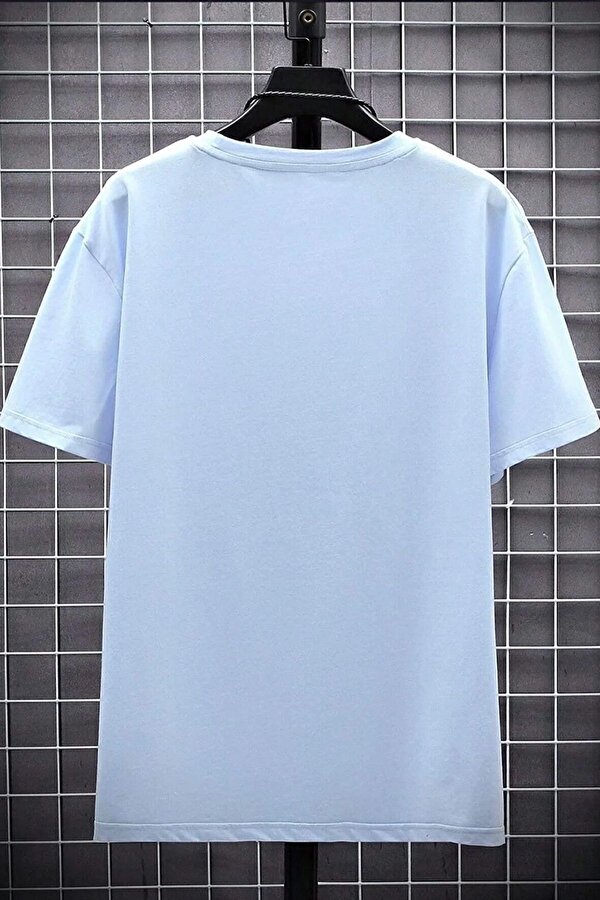 Erkek Belive in Yourself Baskılı Oversize Tshirt