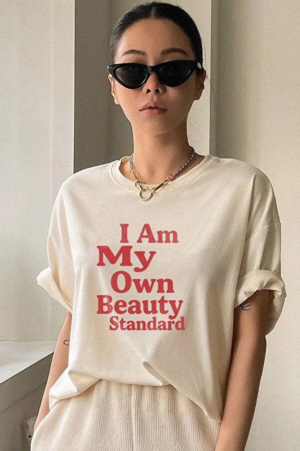 I Am My Own Beauty Standart Baskılı Tasarım Tshirt - 3 Al 1 Öde
