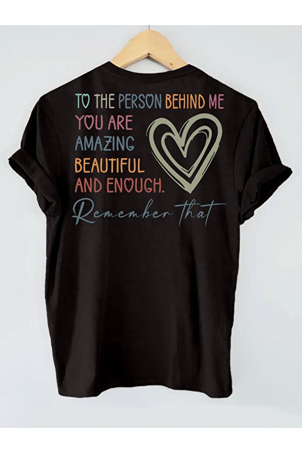 Remember That Baskılı Tasarım Tshirt - 3 Al 1 Öde