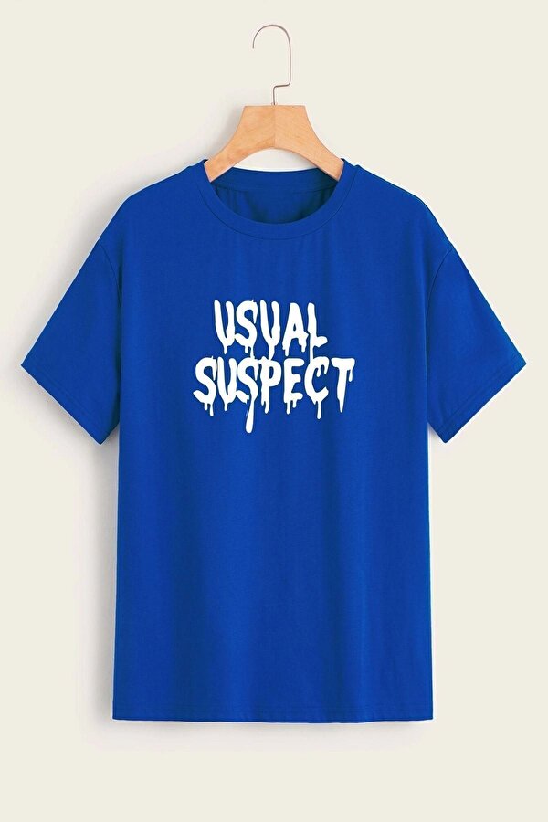 Unisex Suspect Tasarım Tshirt - 3 Al 1 Öde