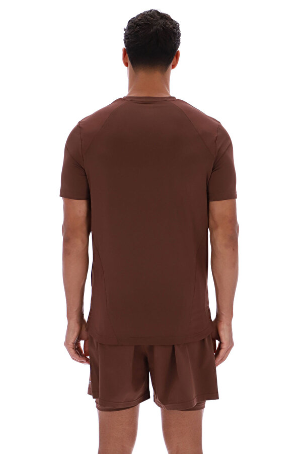 Clothing Reebok All Race Run Tee Коричневый 004