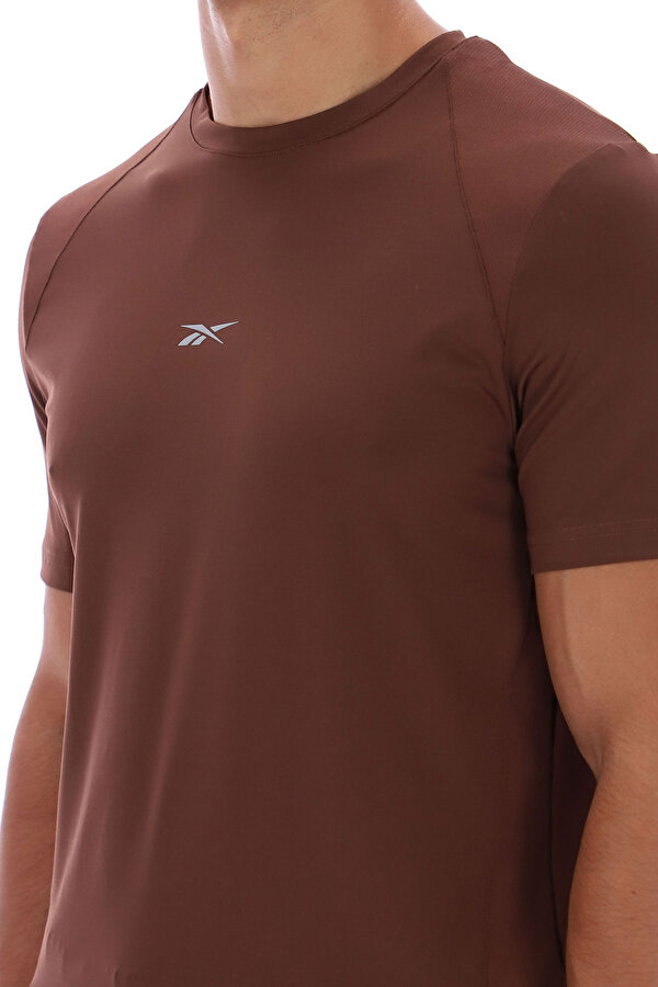 Clothing Reebok All Race Run Tee Коричневый 004