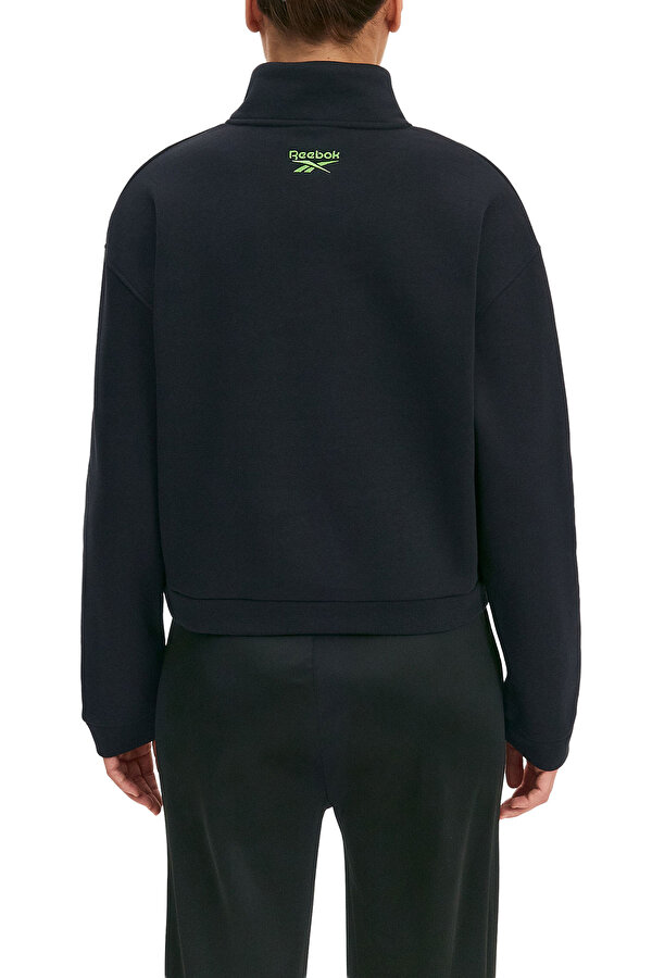 Clothing Reebok Graphic 3/4 Zip Fleece Черный