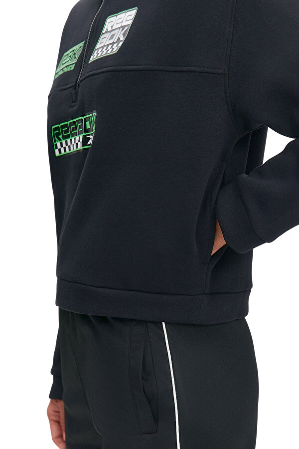 Clothing Reebok Graphic 3/4 Zip Fleece Черный