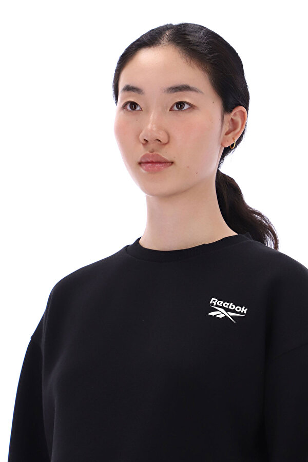 Clothing Reebok Harper Crewneck Cropped S Черный