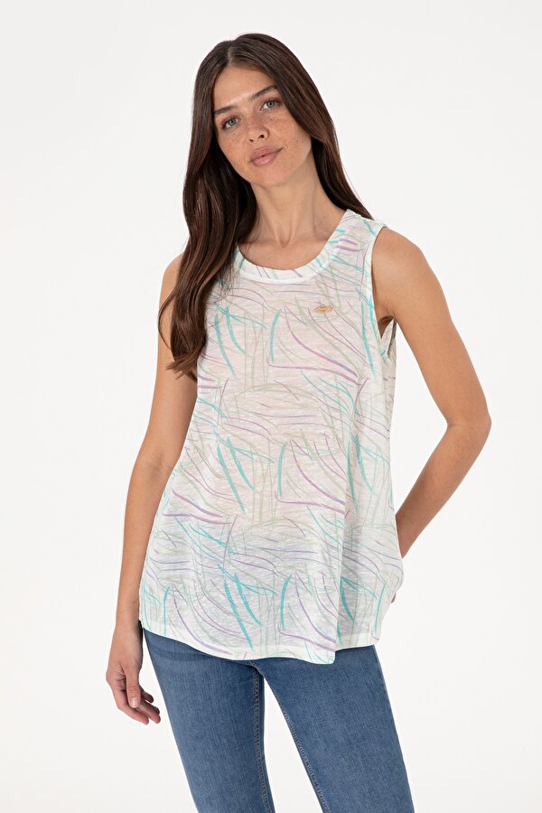 Kadın Kolsuz T-shirt 2104742