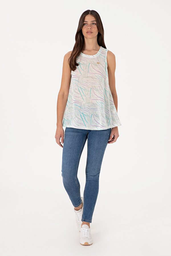 Kadın Kolsuz T-shirt 2104742