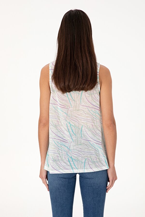 Kadın Kolsuz T-shirt 2104742