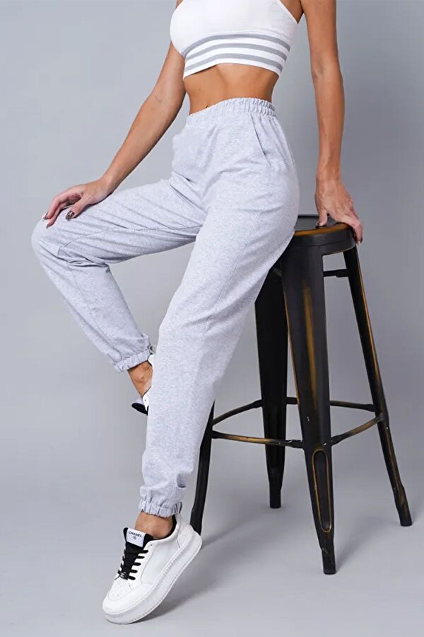 Pamuklu Rahat Kalıp Eşofman Altı