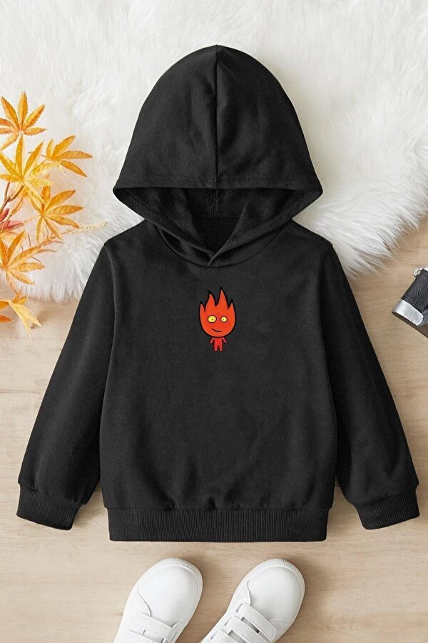 Çocuk Ateş Baskılı Sweatshirt - FLO 3 Al 1 Öde