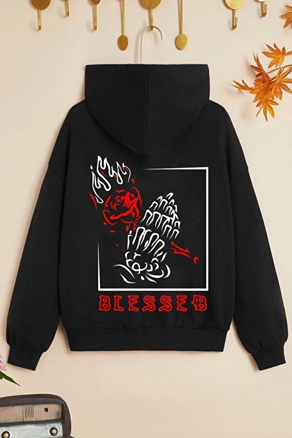 Çocuk Blesseb Baskılı Sweatshirt - 3 Al 1 Öde