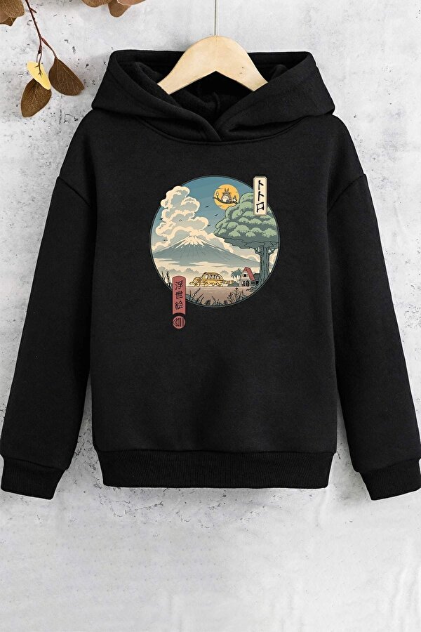 Çocuk Neighbor's Ukiyo E Baskılı Sweatshirt - 3 Al 1 Öde