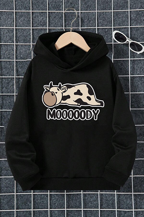 Mooooody Baskılı Erkek - Kız Çocuk Rahat Kalıp Sweatshirt - FLO 3 Al 1 Öde