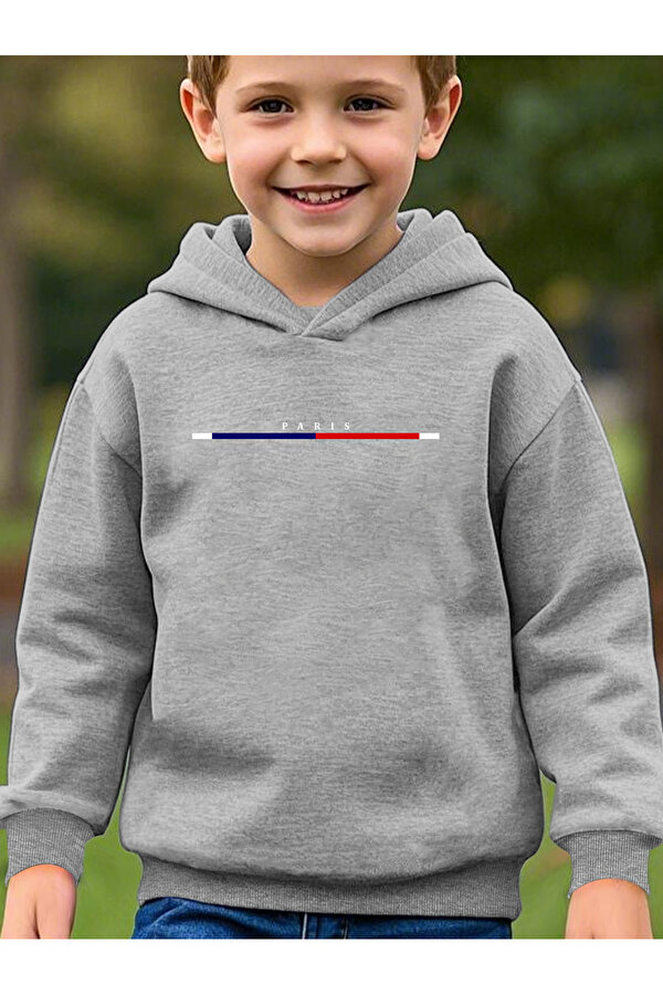 Paris Baskılı Oversize Çocuk Sweatshirt - FLO 3 Al 1 Öde